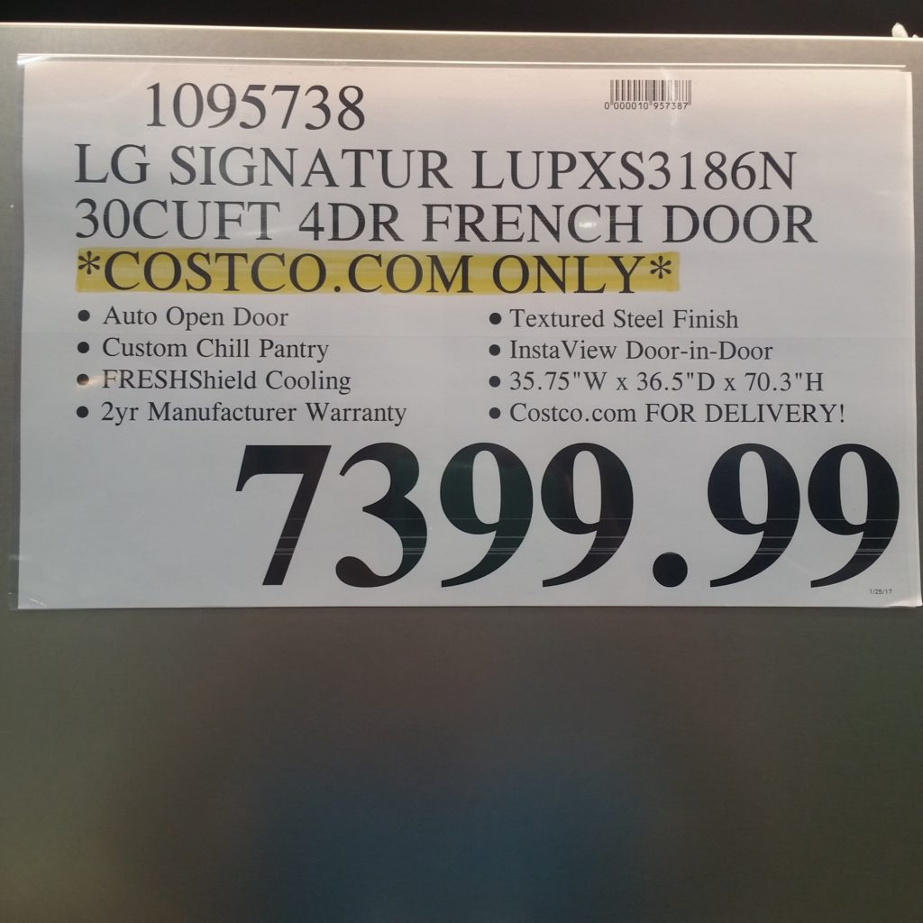 Costco $7400 fridge